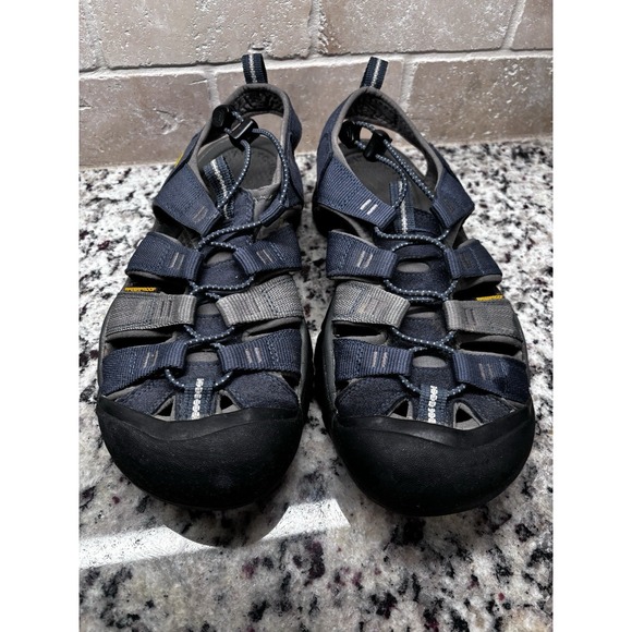 KEEN Newport H2 Shoes Mens Size 9 Blue Waterproof Sandals Hiking Outdoor Trail